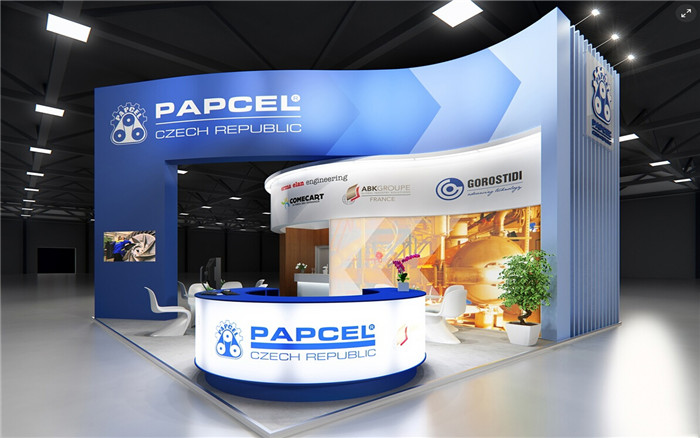 PAPCEL-廣州機械展展台設計
