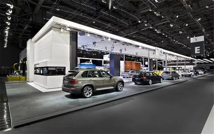 廣州汽車展展會設計-寶馬