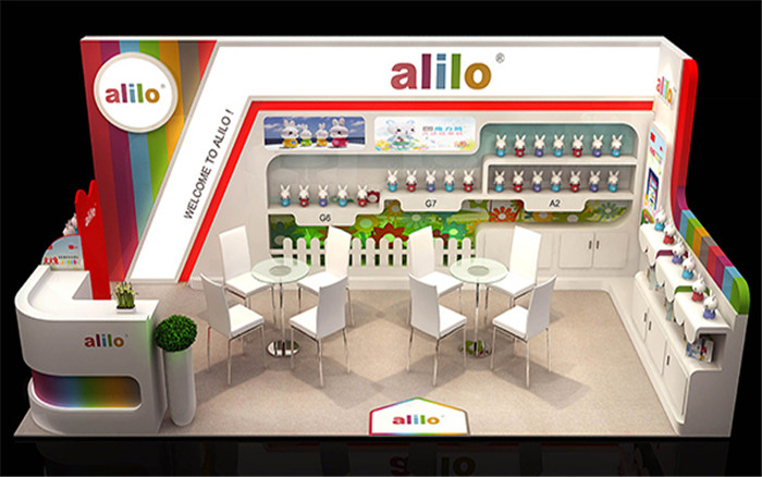 alilo-廣州孕嬰童展展台設計