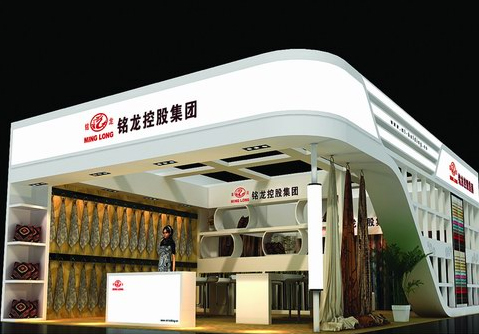 銘龍控股-廣州服裝展展台設計