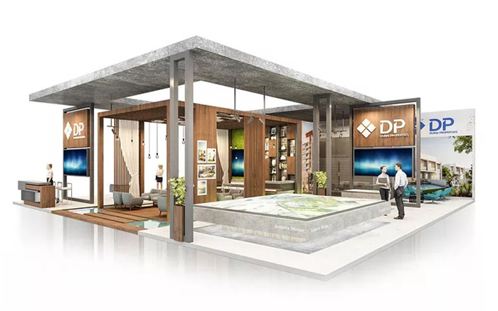 DP-廣州打印耗材展展台設計
