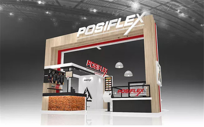 POSIFLEX-廣州燈光音響展展台設計