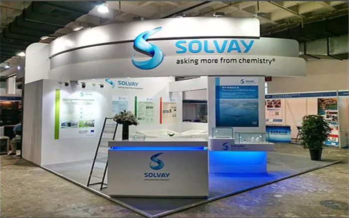 SOLVAY-廣州醫藥展展台設計
