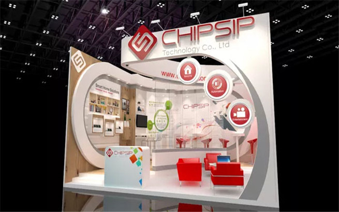 CHIPSIP-香港電子展展台搭建