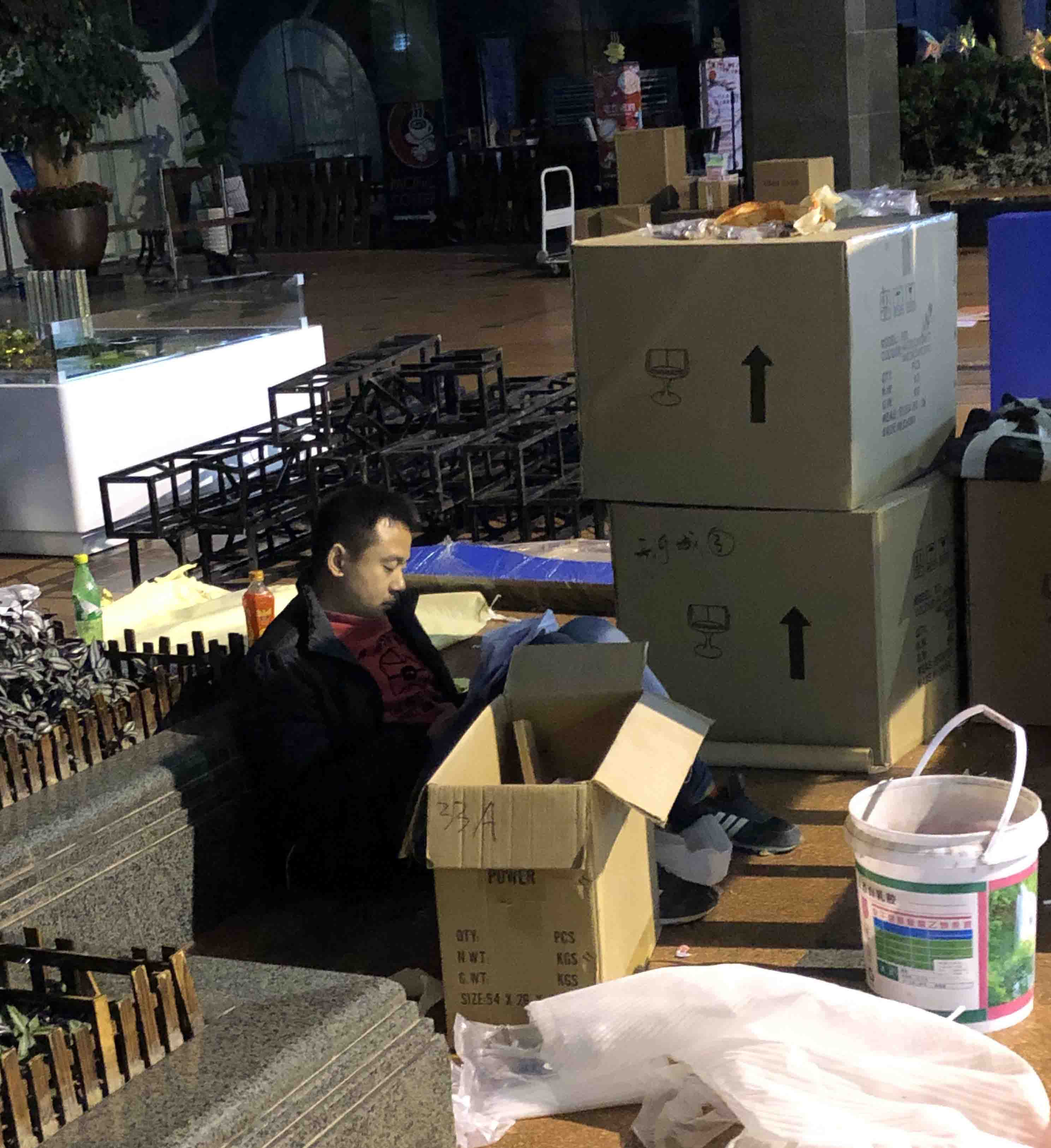 珠江·鉑世灣搭建現場 ...jpg