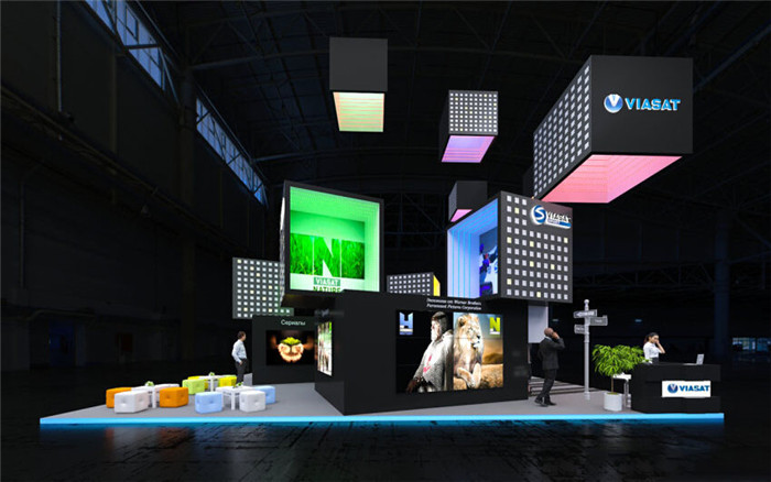 VIASAT-香港電子展展台設計
