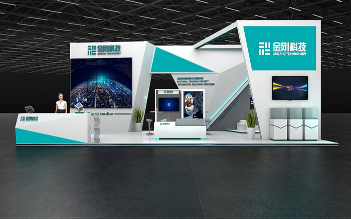 上海電子布展搭建展會設計