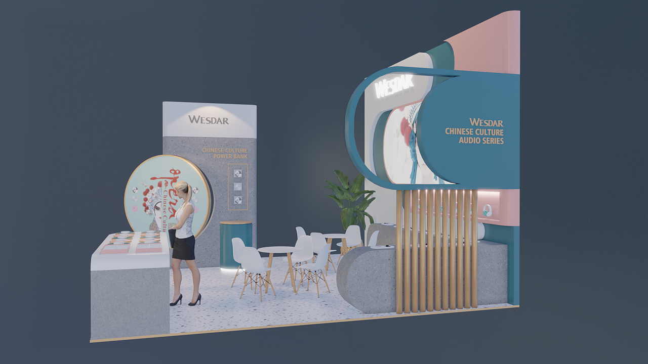 WESDAR-深圳電子會展展台設計搭建