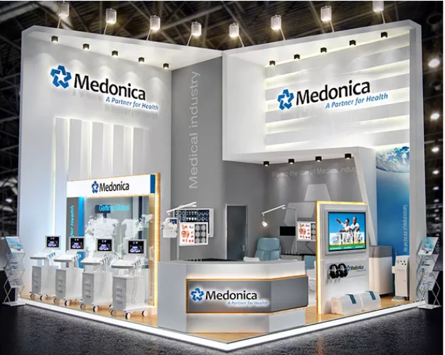 深圳攤位搭建-Medonica-醫療機械展會搭建