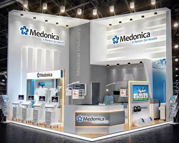 深圳攤位搭建-Medonica-醫療機械展會搭建
