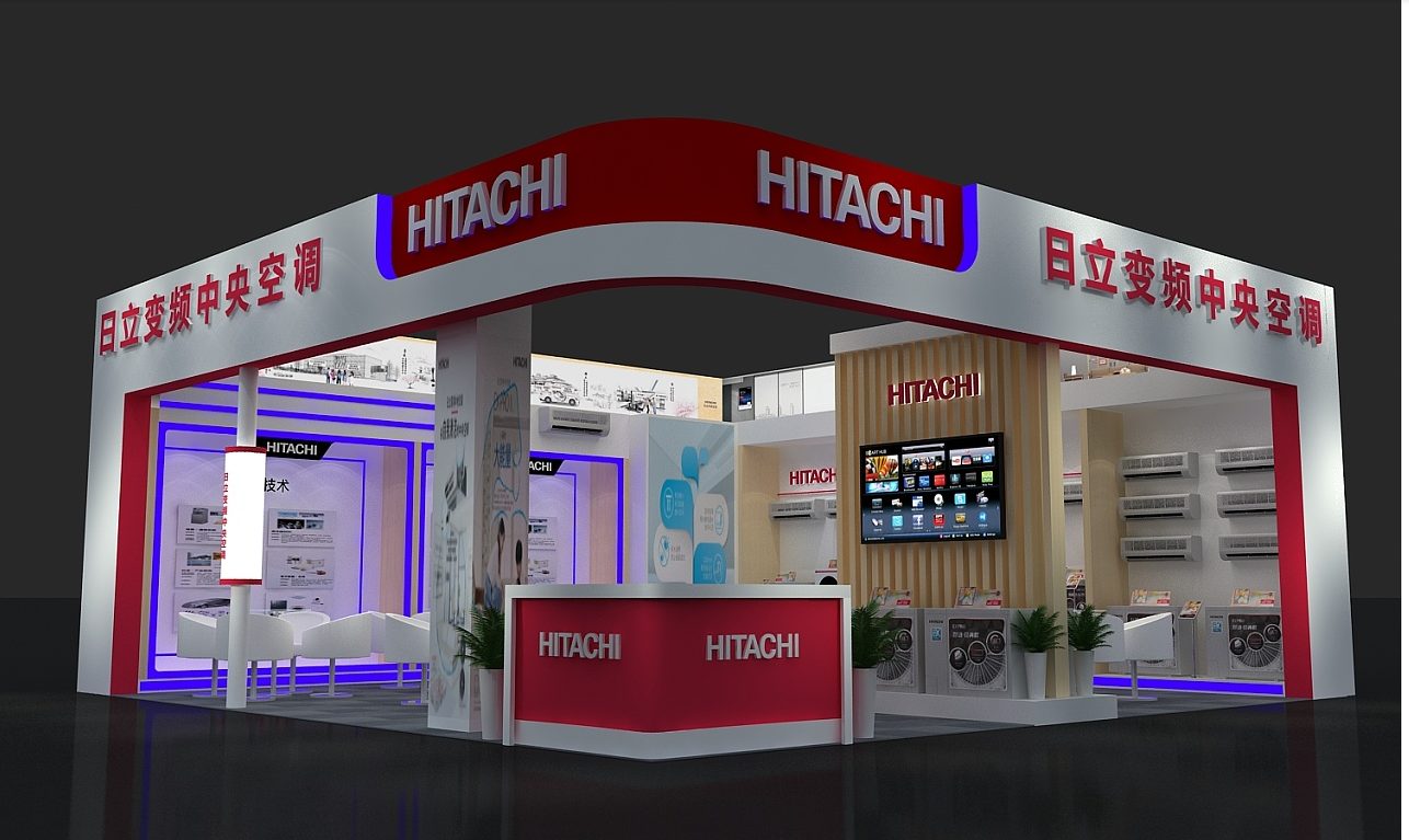 上海家電展會展台搭建設計