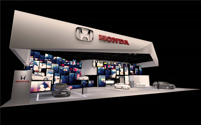 廣州汽車展展台搭建-HONDA