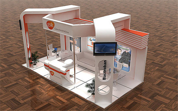 上海醫藥展會搭建-gsk-上海展會搭建