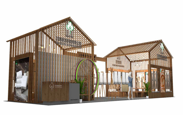 麵料紡織展搭建