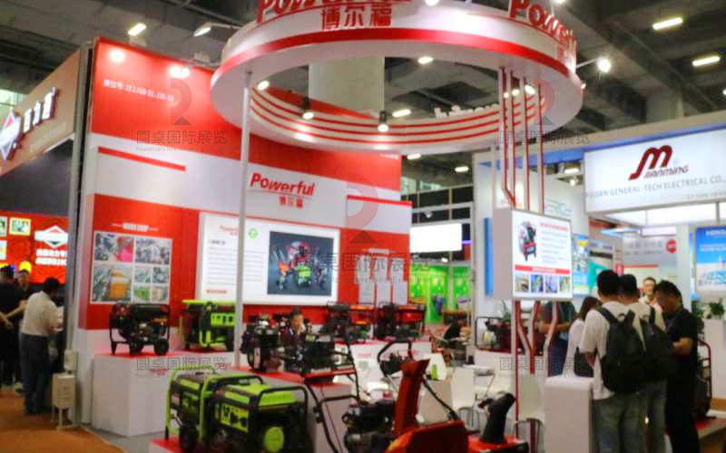 鹽城博爾福機電科技發展有限公司的第133屆廣交會(hui) 綠色特裝獎