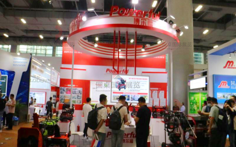 鹽城博爾福機電科技發展有限公司的第133屆廣交會(hui) 綠色特裝獎案例