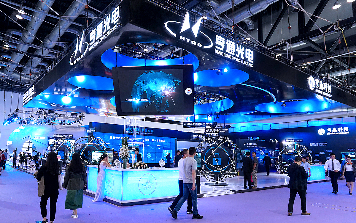 提升上海展會(hui) 設計搭建的多媒體(ti) 技術效果