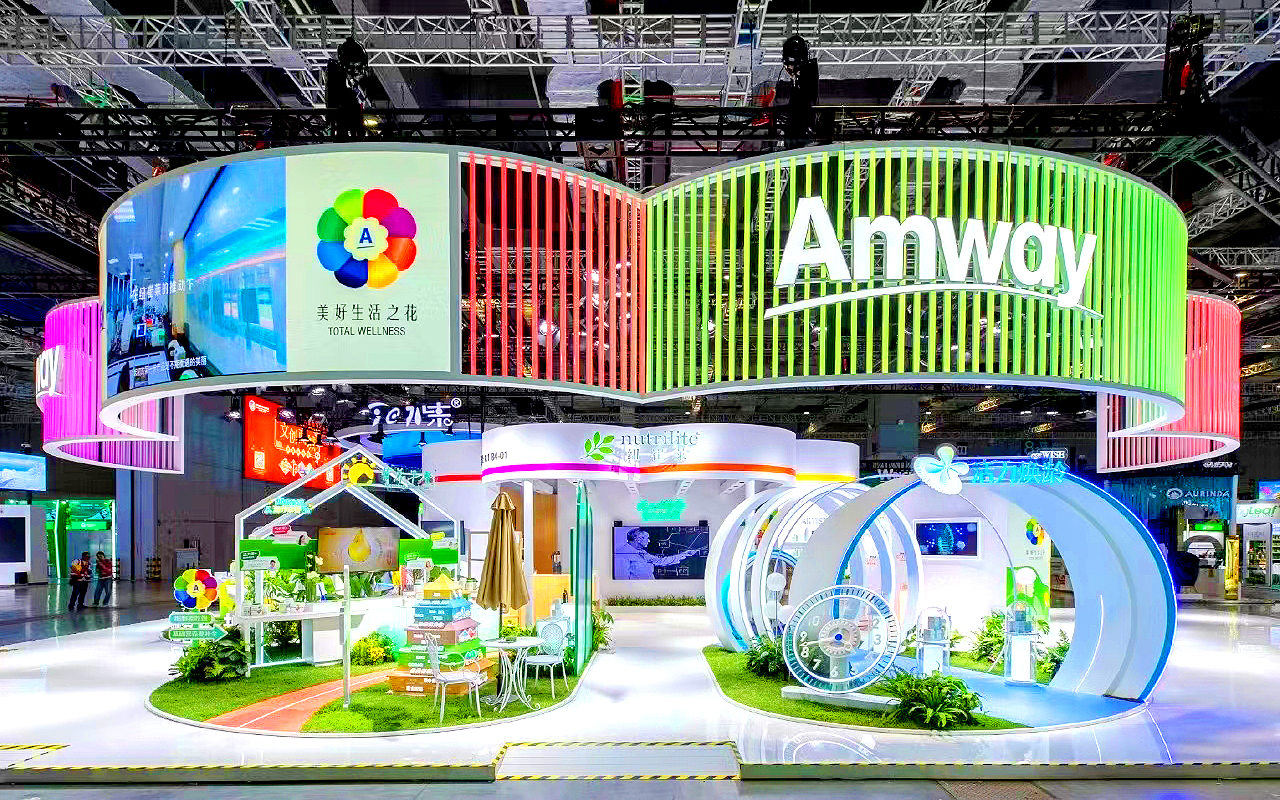 合理的展覽會(hui) 空間分區布局引導參觀者參觀