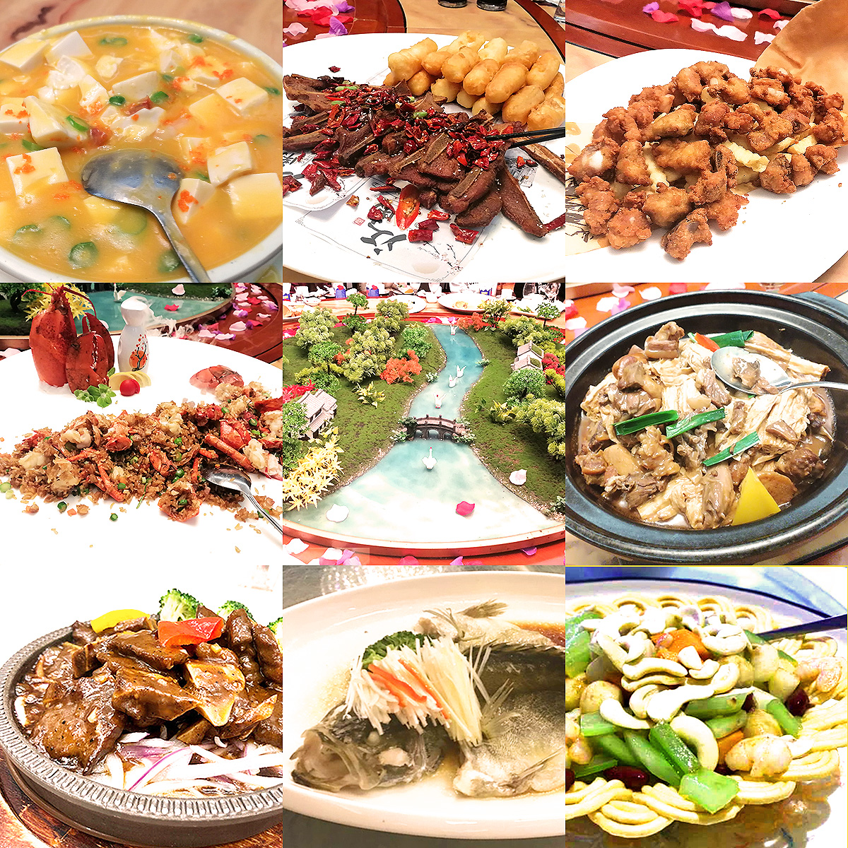 2024年圓桌國際展覽年會(hui) 聚餐的美食