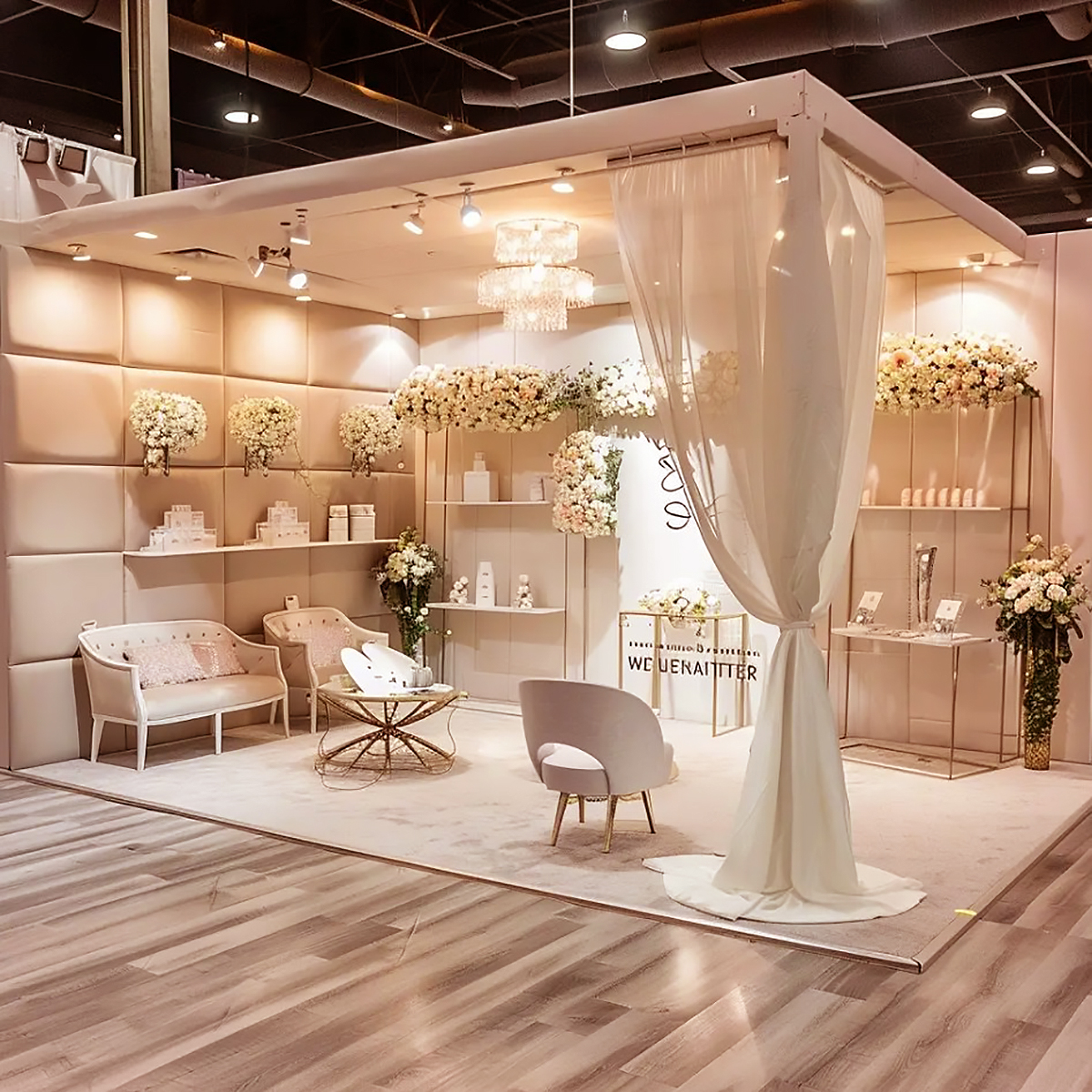 上海婚博會(hui) 展台設計公司打造夢幻婚禮場景